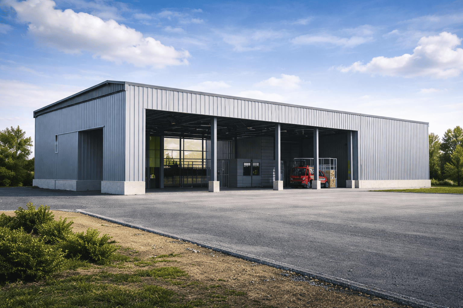 Профлист при реконструкции промышленных объектов