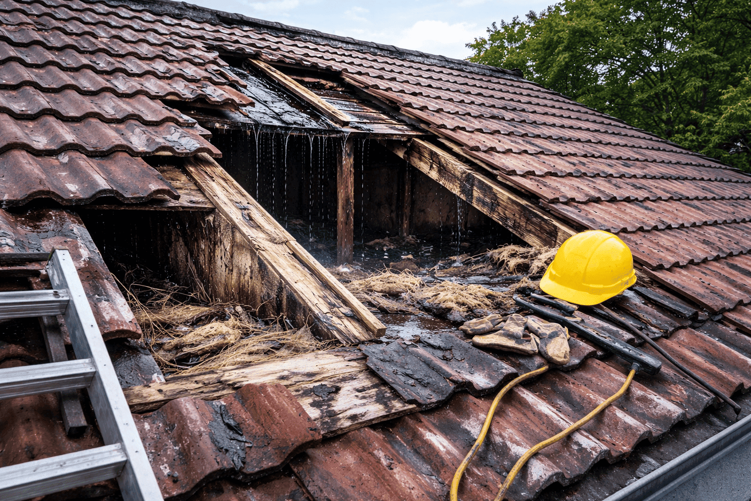 Диагностика состояния крыши