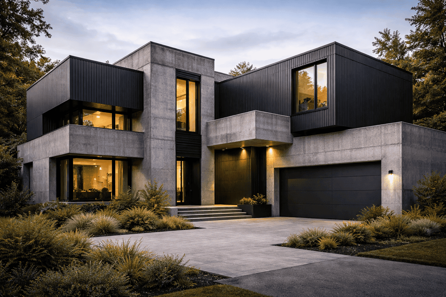 Дом в экспериментальном и редком стиле